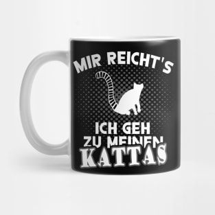 lustiger Katta Spruch Haustier Lemuren liebhaber Mug